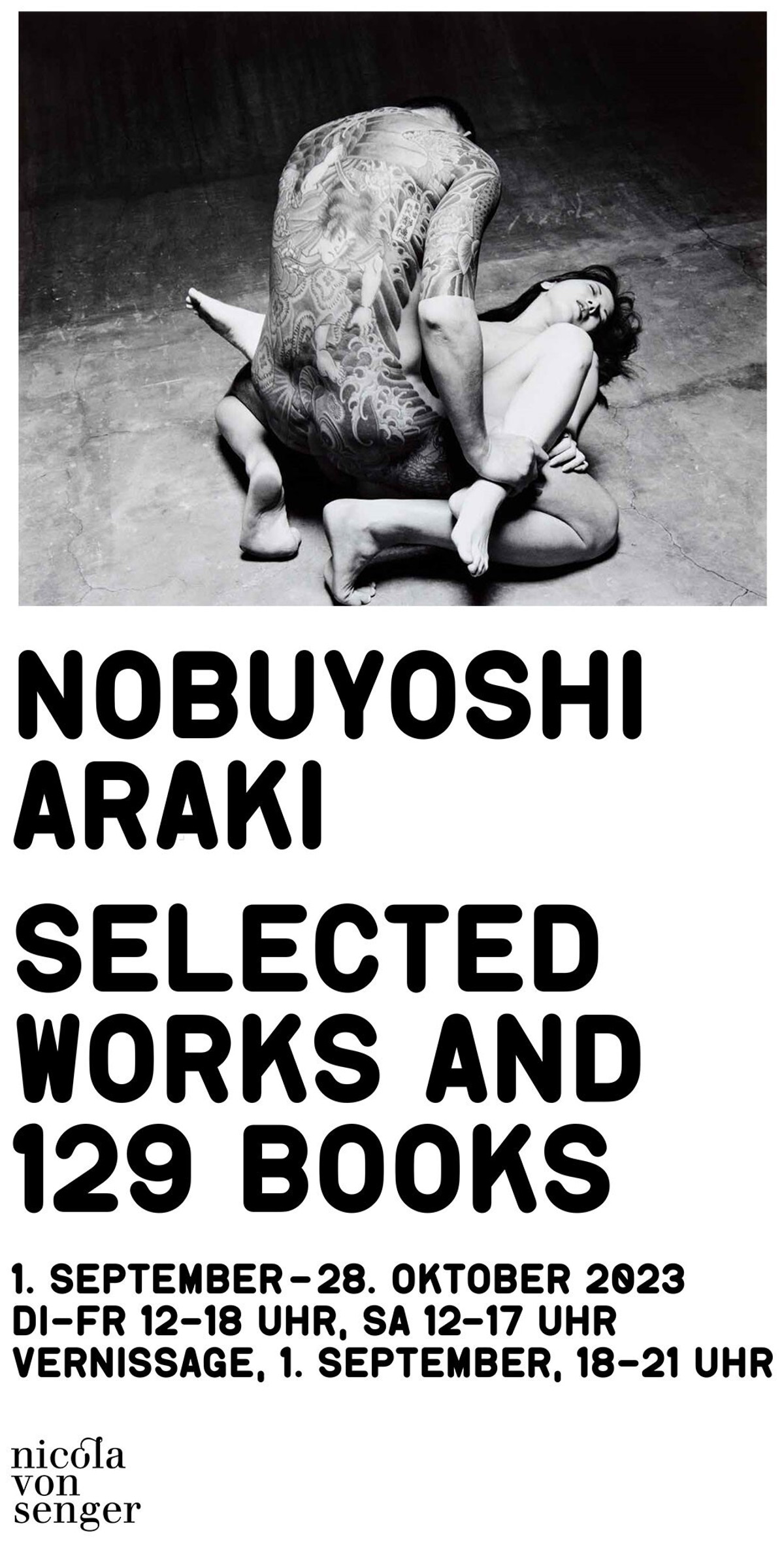 Nobuyoshi Araki – Selected Works and 129 Books