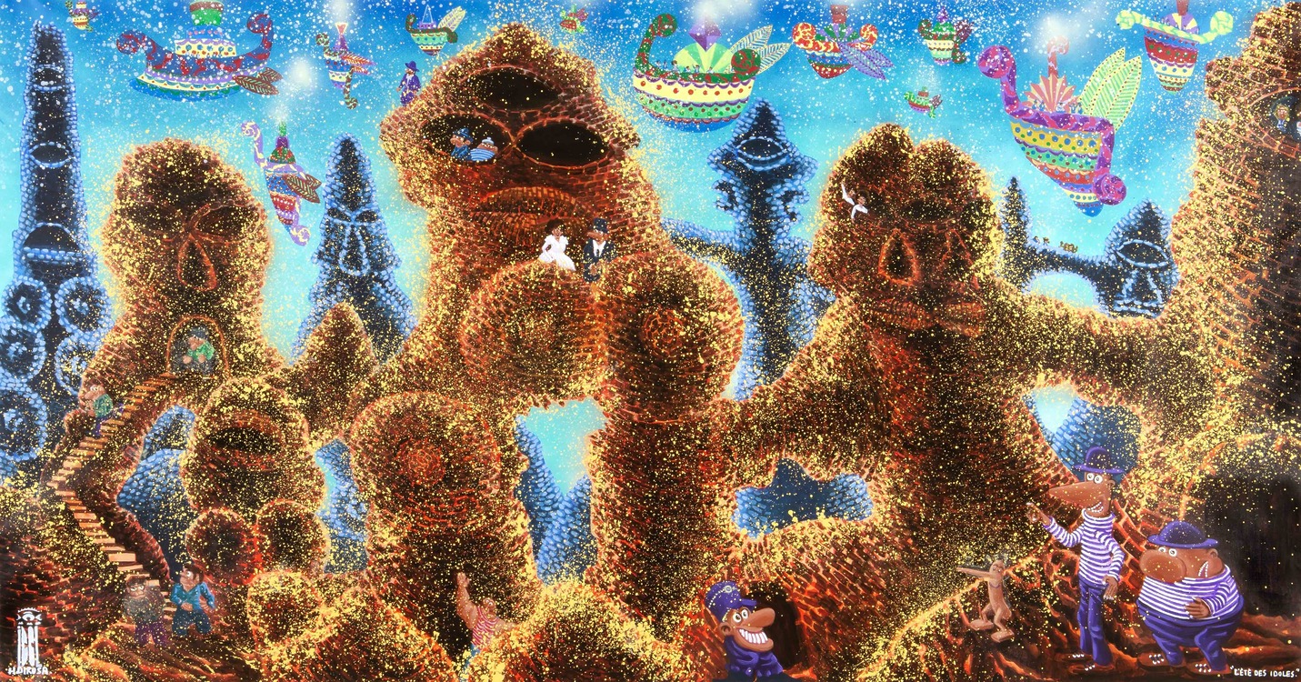 Herve_di_rosa_l_ete_des_idoles_Templon_bruxelles