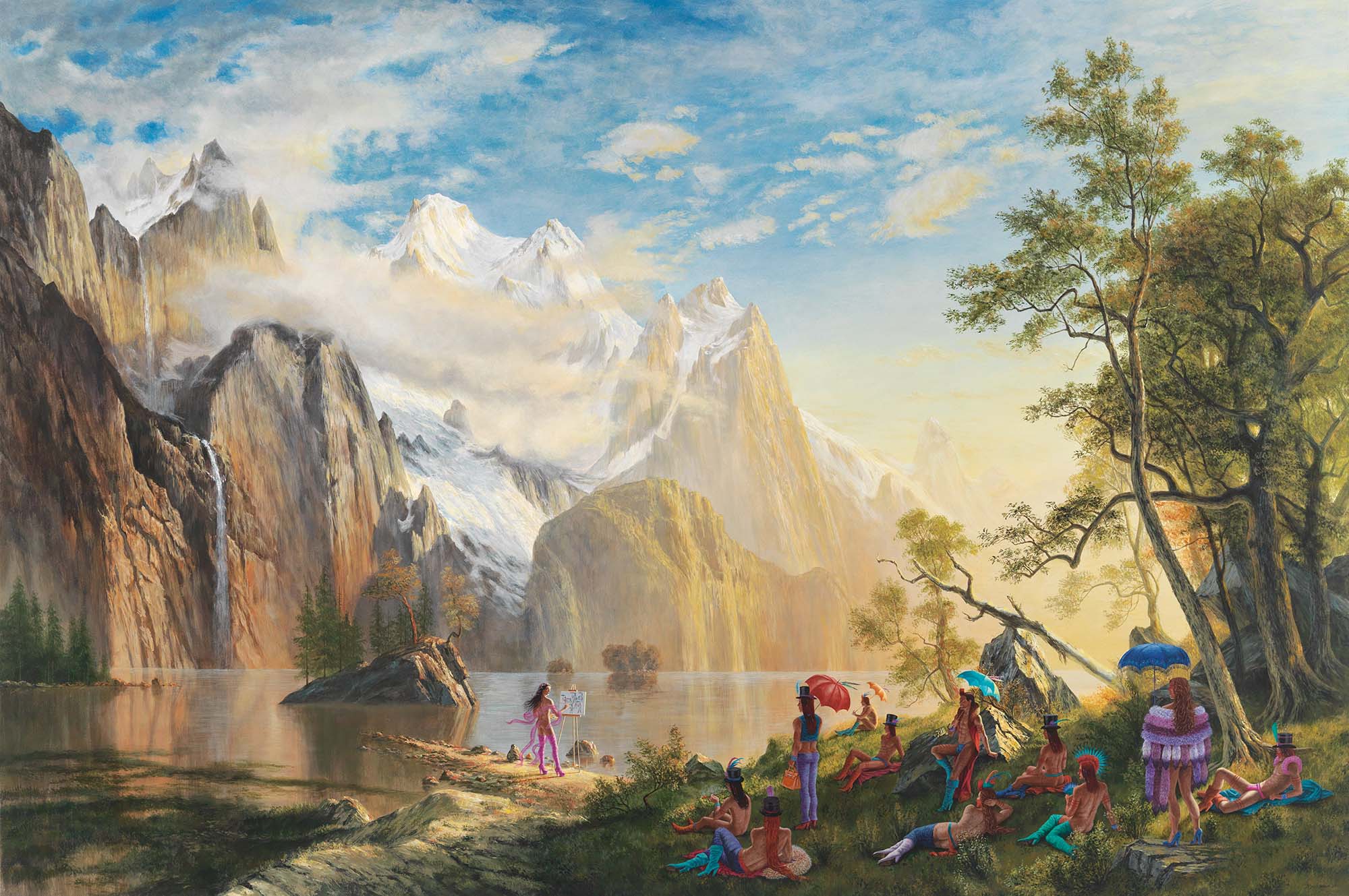 Kent-Monkman_Un-dimanche-au-parc
